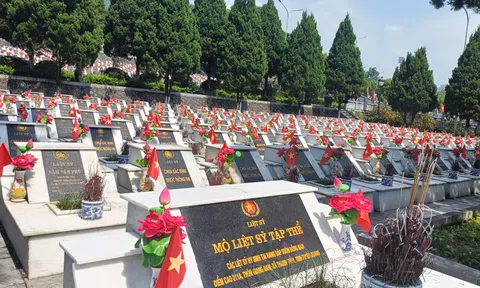 Nghĩa trang liệt sĩ Quốc gia Vị Xuyên - Các anh nằm lại nơi đất mẹ