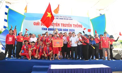 Giải đua thuyền truyền thống tỉnh Quảng Ngãi năm 2026