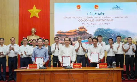 Tàu du lịch Huế - Phong Nha dự kiến khai thác từ tháng 9 năm 2026
