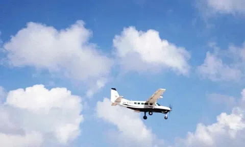 Chuyến bay kiểm tra tĩnh không hai đầu đường cất, hạ cánh tại Cảng hàng không Quảng Trị