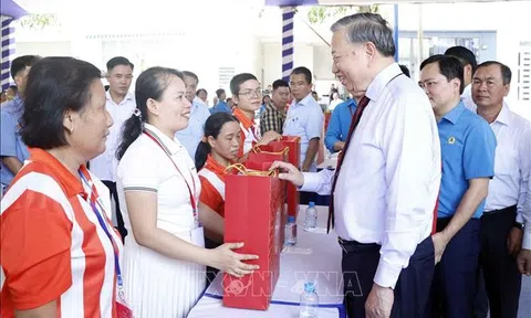 Bài phát biểu của Tổng Bí thư, Chủ tịch nước Tô Lâm với công nhân, người lao động tại Thành phố Hồ Chí Minh