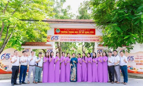 Rạng danh truyền thống hiếu học của trường THCS Định Tiến - Thanh Hoá
