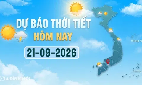 Ngày 21/9: Hà Nội ngày nắng, miền Nam mưa lớn