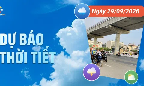 Ngày 29/9: Miền Bắc nắng như mùa hè trước 2 đợt không khí lạnh