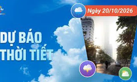 Ngày 19/10: TPHCM mưa lớn cục bộ, Hà Nội vẫn nắng mạnh