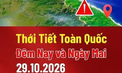 Ngày 29/10: Hà Nội mưa rải rác, Nam Bộ tăng mưa trở lại