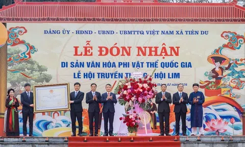 Bắc Ninh: Hội Lim đón nhận danh hiệu Di sản văn hóa phi vật thể quốc gia