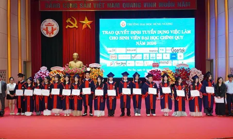 Gần 1.000 tân cử nhân, kỹ sư, bác sĩ Đại học Hùng Vương tự tin bước vào tương lai
