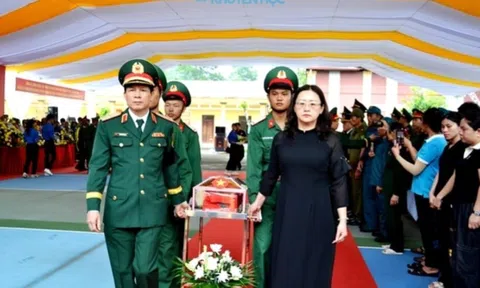 Lào Cai: Đón 9 liệt sĩ trở về đất mẹ Bát Xát sau hành trình dài nơi biên cương