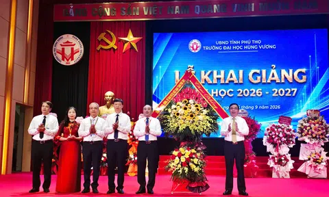 Phú Thọ: Trường Đại học Hùng Vương bước vào năm học mới