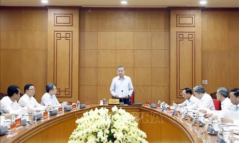 Tổng Bí thư, Chủ tịch nước Tô Lâm: Tạo nền căn bản để chuyển từ ứng phó thiên tai sang quản trị rủi ro thiên tai