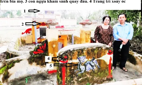 Đà Nẵng: 12 căn cứ mới, phản ánh dấu tích liên kết ba ngôi mộ cổ ở Tam Kỳ có quan hệ mộ vợ chồng