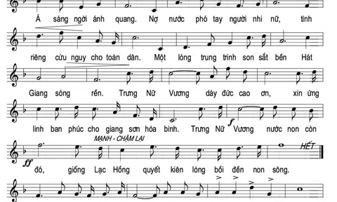 Tưởng nhớ Hai Bà Trưng - Những bài sử ca bất hủ