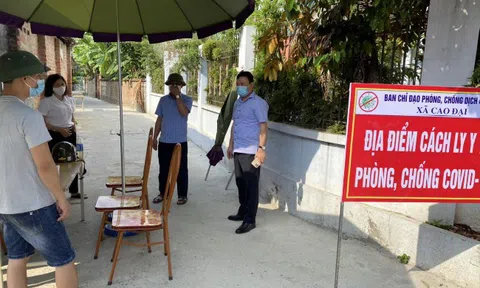 Vĩnh Phúc: Vĩnh Tường chủ động phòng chống dịch bảo đảm cho Nhân dân tham gia bầu cử