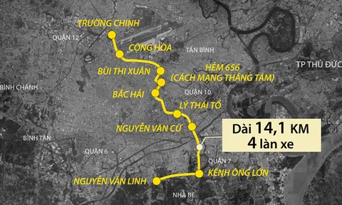 Đề xuất làm đường trên cao 30.000 tỉ đồng với 4 làn xe tại TP.HCM