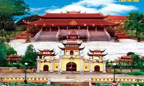 Vĩnh Phúc: Chùa  Hà Tiên - đa dạng và hài hoà tôn giáo