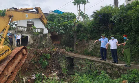 Vĩnh Phúc: Tam Đảo hỗ trợ gia đình cuối cùng di chuyển bàn giao mặt bằng thi công mở rộng quốc lộ 2B