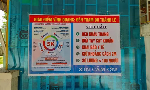 Giáo điểm Vĩnh Quang thực hiện nghiêm công văn 3342 của UBND tỉnh Hà Tĩnh
