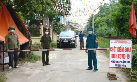 Bắc Giang: Xã Hương Mai (Việt Yên) xác định đến 21/6 không còn dịch Covid-19