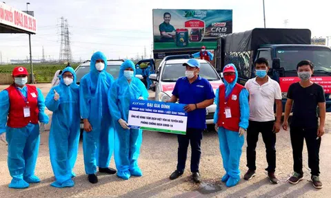 Bắc Giang: Đội Chữ thập đỏ xung kích huyện Việt Yên trên tuyến đầu chống dịch Covid-19