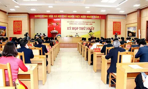 Quảng Ngãi: Chủ tịch HĐND và UBND tỉnh tái đắc cử  nhiệm kỳ 2021- 2026