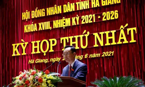 Hà Giang: Chủ tịch HĐND, Chủ tịch UBND tỉnh tái đắc cử nhiệm kỳ mới