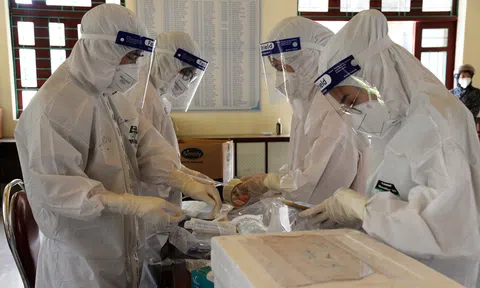 Bắc Giang: Việt Yên lấy mẫu xét nghiệm Covid-19 tổ dân phố 2 thị trấn Bích Động