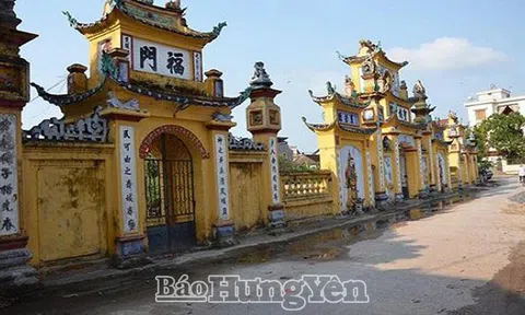 Hưng Yên: Ngôi đền độc đáo từng có tên gọi là Đàn Xướng Thiện