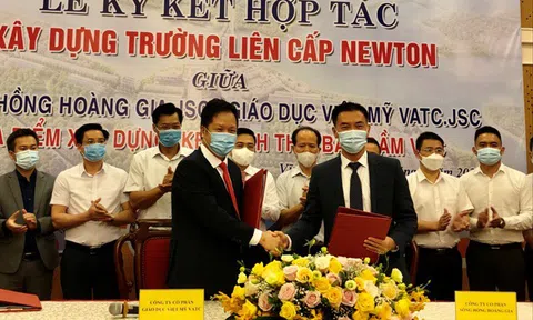 Vĩnh Phúc: Hợp tác xây dựng trường liên cấp Newton