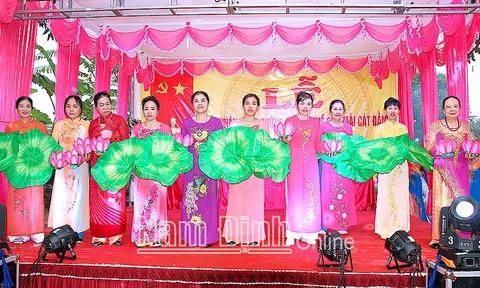 Nam Định: Để phong trào văn nghệ quần chúng ở Ý Yên phát triển bền vững