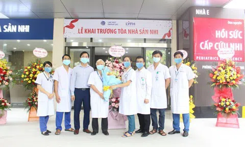 Vĩnh Phúc: Bệnh viện Hữu Nghị Lạc Việt khai trương tòa nhà Sản Nhi