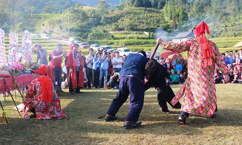 Trò chơi dân gian của người Dao đỏ ở Hà Giang (bài 2): Vật chày – Trò chơi mang đậm màu sắc huyền bí