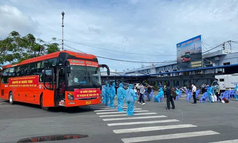 Kiên Giang: Mỗi đợt đón từ 400 - 500 người cùng phương tiện về tỉnh