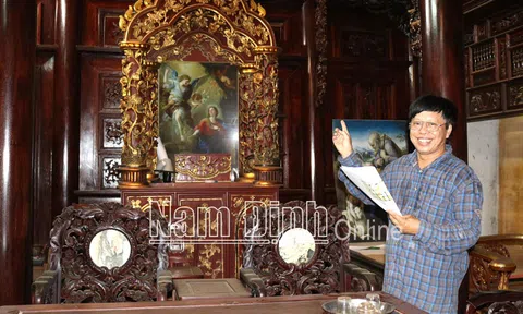 Nam Định: Người lưu giữ nghệ thuật kiến trúc nhà gỗ truyền thống