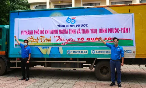 Chuyến xe yêu thương từ Bình Phước lan tỏa tâm tình của kiều bào tại Úc trên vùng dịch TP HCM