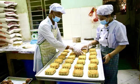 Vuông tròn vị bánh xưa
