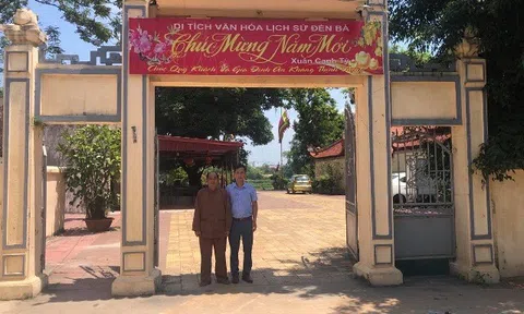 Vĩnh Phúc: Di tích lịch sử đền Bà thờ nữ tướng Thanh Nương thời Hai Bà Trưng