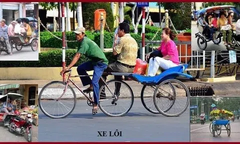 Xe lôi miền Tây Nam bộ