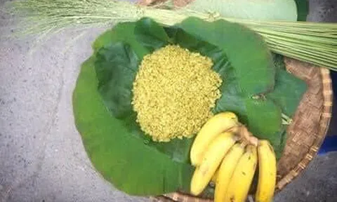 Cốm và thu Hà Nội