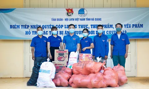Tuổi trẻ Hà Giang gửi tặng 60 tấn nhu yếu phẩm hỗ trợ nhân dân Thủ đô chống dịch CoVid 19