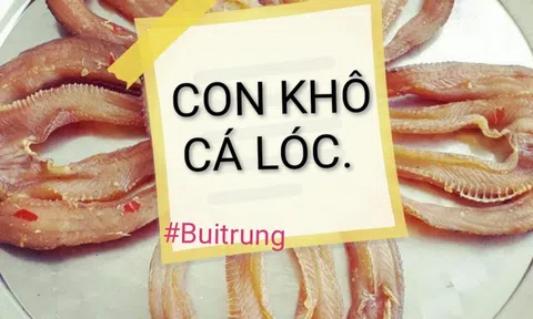 Con khô cá lóc