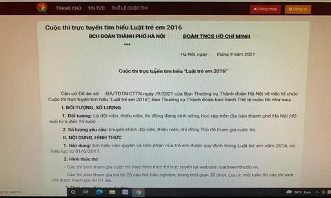 Hãy giảm bớt áp lực từ các cuộc thi cho trẻ em