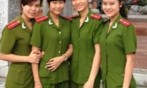 Gặp được một cô Công an Nhân dân