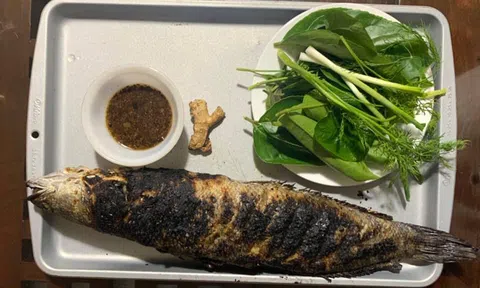 Món cá nướng của mẹ