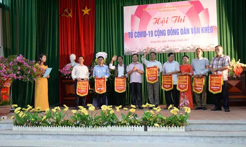 Bắc Giang: Xã Hương Mai (Việt Yên) thi Tổ Covid-19 cộng đồng “Dân vận khéo”