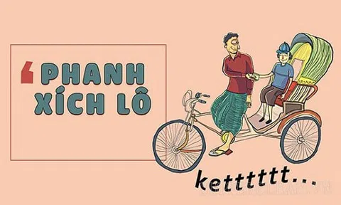 “Phanh xích lô” đồng nghĩa với “hôn”?