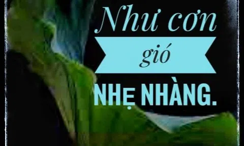 Như cơn gió nhẹ nhàng