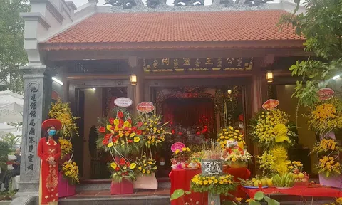 Hà Nội: Đền Mẫu Quán Trại Sở thờ công chúa Vĩnh Hoa