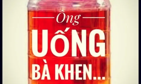 Ông uống bà khen