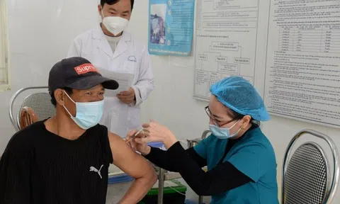 Bắc Giang: Xã Nghĩa Trung (Việt Yên) tiêm bao phủ vắc xin phòng COVID-19